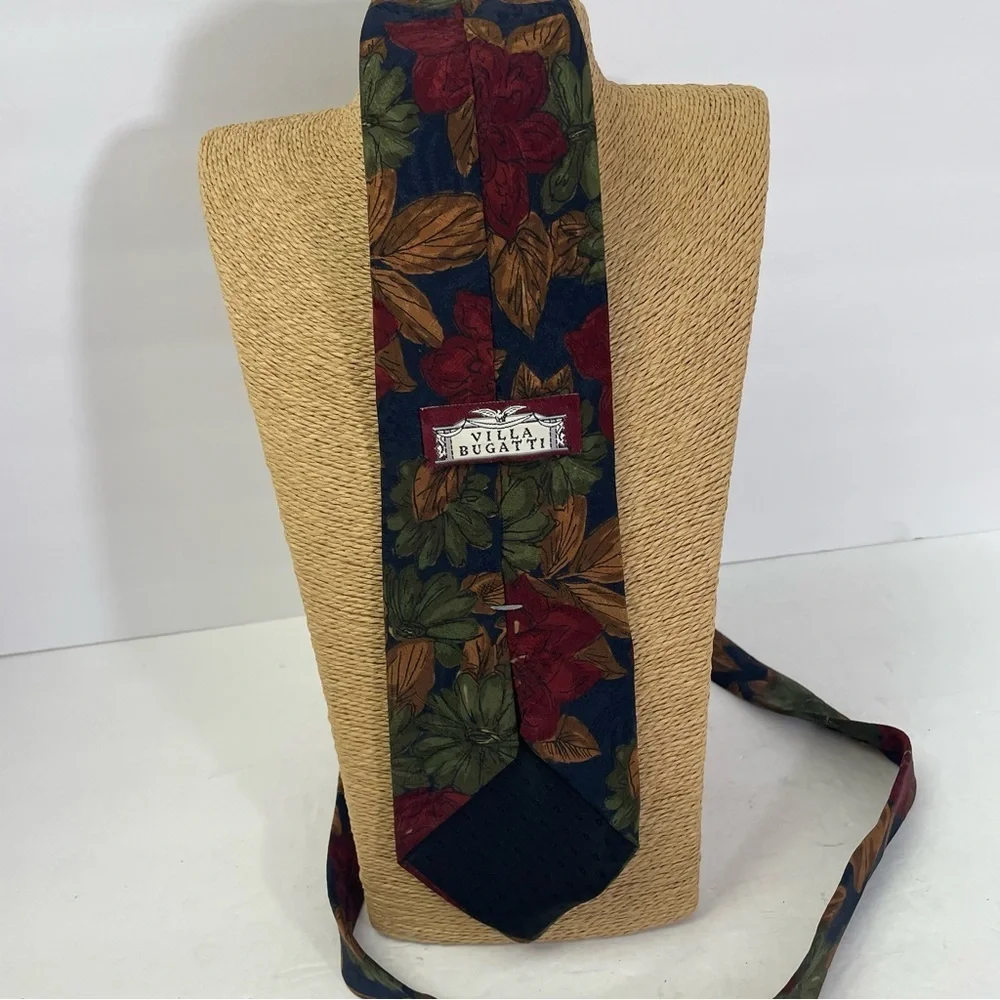Villa Bugatti Men's tie Italian silk
